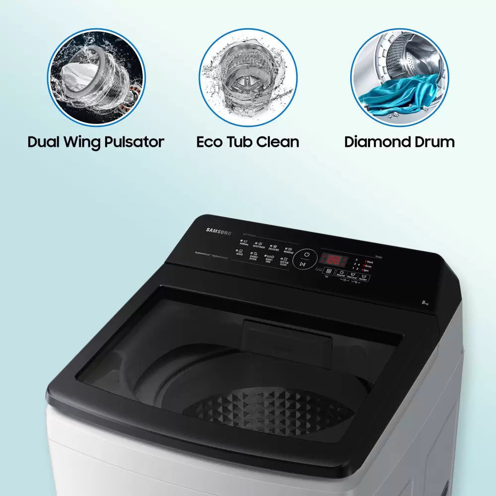 LG 8 kg Fully Automatic Load Washing Machine