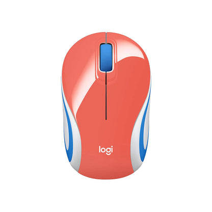 Logitech M187 Wireless Blue Mini Mouse