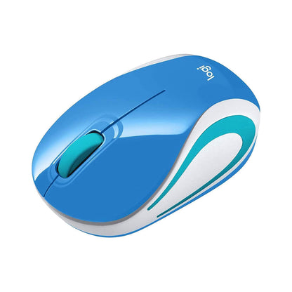 Logitech M187 Wireless Blue Mini Mouse