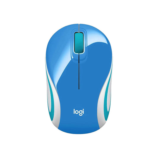 Logitech M187 Wireless Blue Mini Mouse